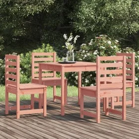 5-teiliges Garten-Essset aus massivem Douglas-Holz von vidaXL, Gartensets - Ref: Foro24-3154682, Preis: 261,41 €, Rabatt: %