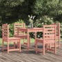 Douglas solid wood 5-piece garden dining set by vidaXL, Garden sets - Ref: Foro24-3154682, Price: 265,38 €, Discount: %