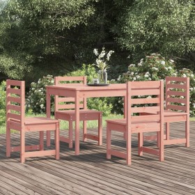 Douglas solid wood 5-piece garden dining set by vidaXL, Garden sets - Ref: Foro24-3154688, Price: 291,42 €, Discount: %