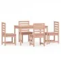Douglas solid wood 5-piece garden dining set by vidaXL, Garden sets - Ref: Foro24-3154688, Price: 291,42 €, Discount: %