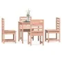 Douglas solid wood 5-piece garden dining set by vidaXL, Garden sets - Ref: Foro24-3154682, Price: 265,38 €, Discount: %