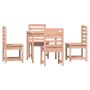 Douglas solid wood 5-piece garden dining set by vidaXL, Garden sets - Ref: Foro24-3154682, Price: 265,38 €, Discount: %