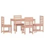 Douglas solid wood 5-piece garden dining set by vidaXL, Garden sets - Ref: Foro24-3154688, Price: 291,42 €, Discount: %