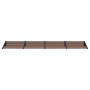 Marquesina de puerta policarbonato negro 396x90 cm de vidaXL, Toldos - Ref: Foro24-153703, Precio: 135,08 €, Descuento: %