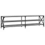 TV-Schrank aus grauem Sonoma-Sperrholz, 180 x 40 x 50 cm von vidaXL, TV-Möbel - Ref: Foro24-826737, Preis: 88,52 €, Rabatt: %