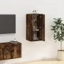 Wand-TV-Möbel aus geräucherter Eiche 40x34,5x80 cm von vidaXL, TV-Möbel - Ref: Foro24-816677, Preis: 37,76 €, Rabatt: %