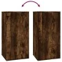 Wall-mounted TV stand in smoked oak, 40x34.5x80 cm by vidaXL, TV Furniture - Ref: Foro24-816677, Price: 37,76 €, Discount: %