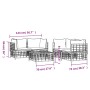 Gartenmöbel-Set 5-teilig und Kissen aus PE-Rattan Anthrazit von vidaXL, Outdoor-Sofas - Ref: Foro24-3186702, Preis: 427,05 €,...