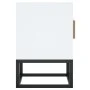 TV-Möbel aus Eisen und Sperrholz weiß 105x30x45 cm von vidaXL, TV-Möbel - Ref: Foro24-352097, Preis: 111,15 €, Rabatt: %