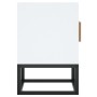 TV-Möbel aus Eisen und Sperrholz weiß 105x30x45 cm von vidaXL, TV-Möbel - Ref: Foro24-352097, Preis: 113,07 €, Rabatt: %