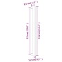 Tiradores para armarios 10 uds acero inoxidable bronce 320 mm
