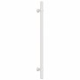 Tiradores para armarios 20 uds acero inoxidable plateado 224 mm