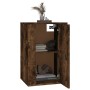 Wand-TV-Schränke, 2 Stück, geräucherte Eiche, 40 x 34,5 x 60 cm von vidaXL, TV-Möbel - Ref: Foro24-816667, Preis: 61,64 €, Ra...