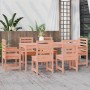 Garden dining set 7 pieces solid Douglas fir wood by vidaXL, Garden sets - Ref: Foro24-3154712, Price: 419,56 €, Discount: %