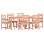 Garden dining set 7 pieces solid Douglas fir wood by vidaXL, Garden sets - Ref: Foro24-3154712, Price: 419,56 €, Discount: %
