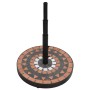 Runder Schirmständer aus Terrakotta und Weiß, 12 kg von vidaXL, Schirmständer - Ref: Foro24-362225, Preis: 77,72 €, Rabatt: %