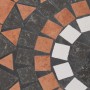 Terracotta and white round umbrella base 12 kg by vidaXL, Umbrella bases - Ref: Foro24-362225, Price: 77,72 €, Discount: %
