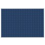 Manta con peso tela azul 122x183 cm 5 kg de vidaXL, Mantas - Ref: Foro24-3154847, Precio: 49,71 €, Descuento: %