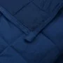 Manta con peso tela azul 122x183 cm 5 kg de vidaXL, Mantas - Ref: Foro24-3154847, Precio: 48,92 €, Descuento: %
