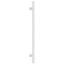 Tiradores para armarios 10 uds acero inoxidable plateado 224 mm