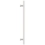 Tiradores para armarios 10 uds acero inoxidable plateado 224 mm