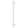 Tiradores para armarios 10 uds acero inoxidable plateado 224 mm