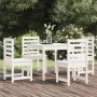 5-piece solid white pine garden dining set by vidaXL, Garden sets - Ref: Foro24-3154678, Price: 362,40 €, Discount: %