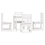 5-piece solid white pine garden dining set by vidaXL, Garden sets - Ref: Foro24-3154678, Price: 362,40 €, Discount: %