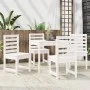 5-piece solid white pine garden dining set by vidaXL, Garden sets - Ref: Foro24-3154678, Price: 362,40 €, Discount: %