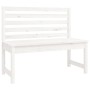 Garten-Essgruppe 4-teilig aus massivem weißem Kiefernholz von vidaXL, Gartensets - Ref: Foro24-3154696, Preis: 368,66 €, Raba...