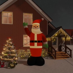 Papá Noel inflable con luces LED 475 cm