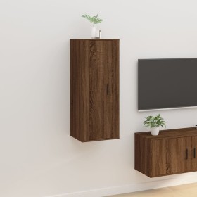 Wand-TV-Schrank aus braunem Eichenholz, 40 x 34,5 x 100 cm von vidaXL, TV-Möbel - Ref: Foro24-816687, Preis: 51,55 €, Rabatt: %