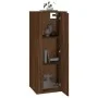 Brown oak wall TV cabinet 40x34.5x100 cm by vidaXL, TV Furniture - Ref: Foro24-816687, Price: 43,37 €, Discount: %