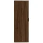 Brown oak wall TV cabinet 40x34.5x100 cm by vidaXL, TV Furniture - Ref: Foro24-816687, Price: 43,37 €, Discount: %
