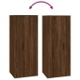 Wand-TV-Schrank aus braunem Eichenholz, 40 x 34,5 x 100 cm von vidaXL, TV-Möbel - Ref: Foro24-816687, Preis: 51,55 €, Rabatt: %