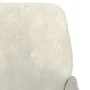 Banco de terciopelo crema 108x79x79 cm de vidaXL, Bancos - Ref: Foro24-351422, Precio: 126,45 €, Descuento: %