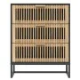 Black plywood sideboard 60x30x75 cm by vidaXL, Lockers and storage cabinets - Ref: Foro24-352113, Price: 137,81 €, Discount: %