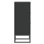 Black plywood sideboard 60x30x75 cm by vidaXL, Lockers and storage cabinets - Ref: Foro24-352113, Price: 137,81 €, Discount: %
