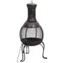 Gartenofen mit Stahlschürhaken 39x39x90 cm von vidaXL, Kamine - Ref: Foro24-363342, Preis: 88,41 €, Rabatt: %