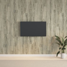 Gray PVC wood look wall panels 2.06 m² by vidaXL, Wall covering - Ref: Foro24-351818, Price: 44,39 €, Discount: %