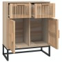 Sperrholz-Sideboard 60x30x75 cm von vidaXL, Schließfächer und Lagerschränke - Ref: Foro24-352117, Preis: 121,34 €, Rabatt: %