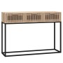 Iron and plywood console table 105x30x75 cm by vidaXL, Side tables - Ref: Foro24-352108, Price: 82,34 €, Discount: %