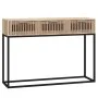 Iron and plywood console table 105x30x75 cm by vidaXL, Side tables - Ref: Foro24-352108, Price: 87,99 €, Discount: %