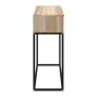 Iron and plywood console table 105x30x75 cm by vidaXL, Side tables - Ref: Foro24-352108, Price: 87,99 €, Discount: %