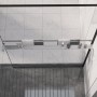 Chromed aluminum shower wall shelf 115 cm by vidaXL, Bathroom accessories - Ref: Foro24-153623, Price: 52,03 €, Discount: %
