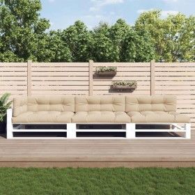 Pallet cushions 7 pieces beige fabric by vidaXL, Cushions for chairs and sofas - Ref: Foro24-3188911, Price: 222,36 €, Discou...