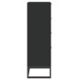 Aparador alto madera contrachapada negro 40x30x95 cm de vidaXL, Aparadores - Ref: Foro24-352125, Precio: 154,61 €, Descuento: %