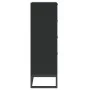 Aparador alto madera contrachapada negro 40x30x95 cm de vidaXL, Aparadores - Ref: Foro24-352125, Precio: 161,83 €, Descuento: %