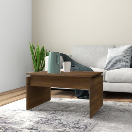Couchtisch aus Sperrholz braune Eiche 68x50x38 cm von vidaXL, Couchtisch - Ref: Foro24-825842, Preis: 41,82 €, Rabatt: %