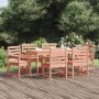 Garten-Essgruppe 7-teilig aus massivem Douglasienholz von vidaXL, Gartensets - Ref: Foro24-3154718, Preis: 438,76 €, Rabatt: %